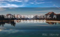 白虎91完整体验记录：访问方式、内容分布与整体使用感受