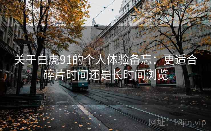 关于白虎91的个人体验备忘:更适合碎片时间还是长时间浏览 第1张 关于白虎91的个人体验备忘:更适合碎片时间还是长时间浏览 第1张
